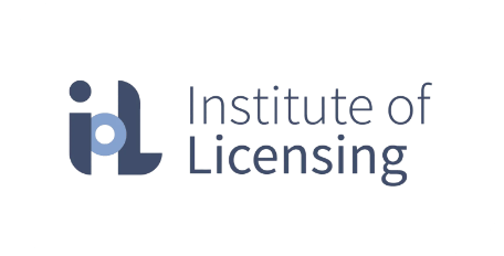 Institute of Licensing logo featuring stylized lowercase letters "i" and "L" with text "Institute of Licensing" to the right on a white background.