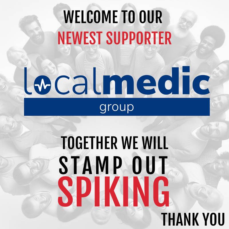 localmedic now proud member of Stamp Out Spiking!